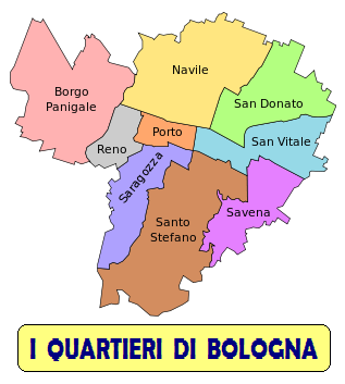 QUARTIERI DI BOLOGNA