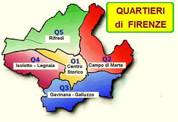 QUARTIERI DI FIRENZE